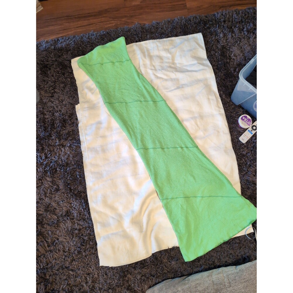 Princess Polly green strapless dress size 2